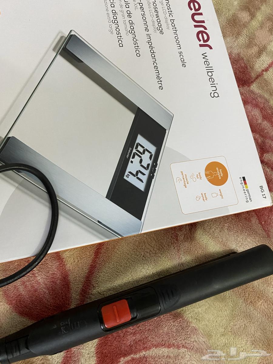 ميزان جديدد بكرتونه اخذته ب 175 سبب البيع عدم الحاجه64392250929411110