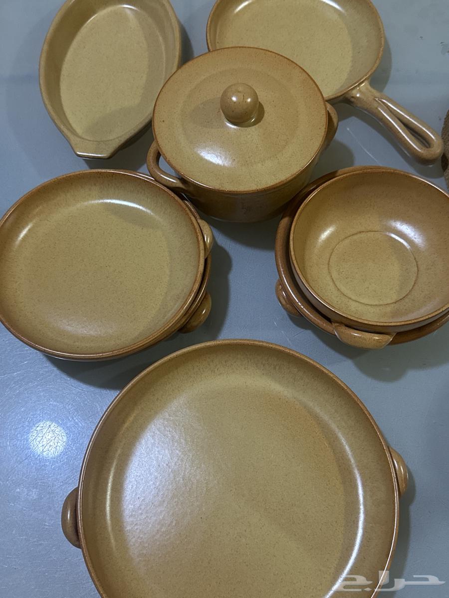 طقم اواني فخار للطبع 8 قطع64390277840002110