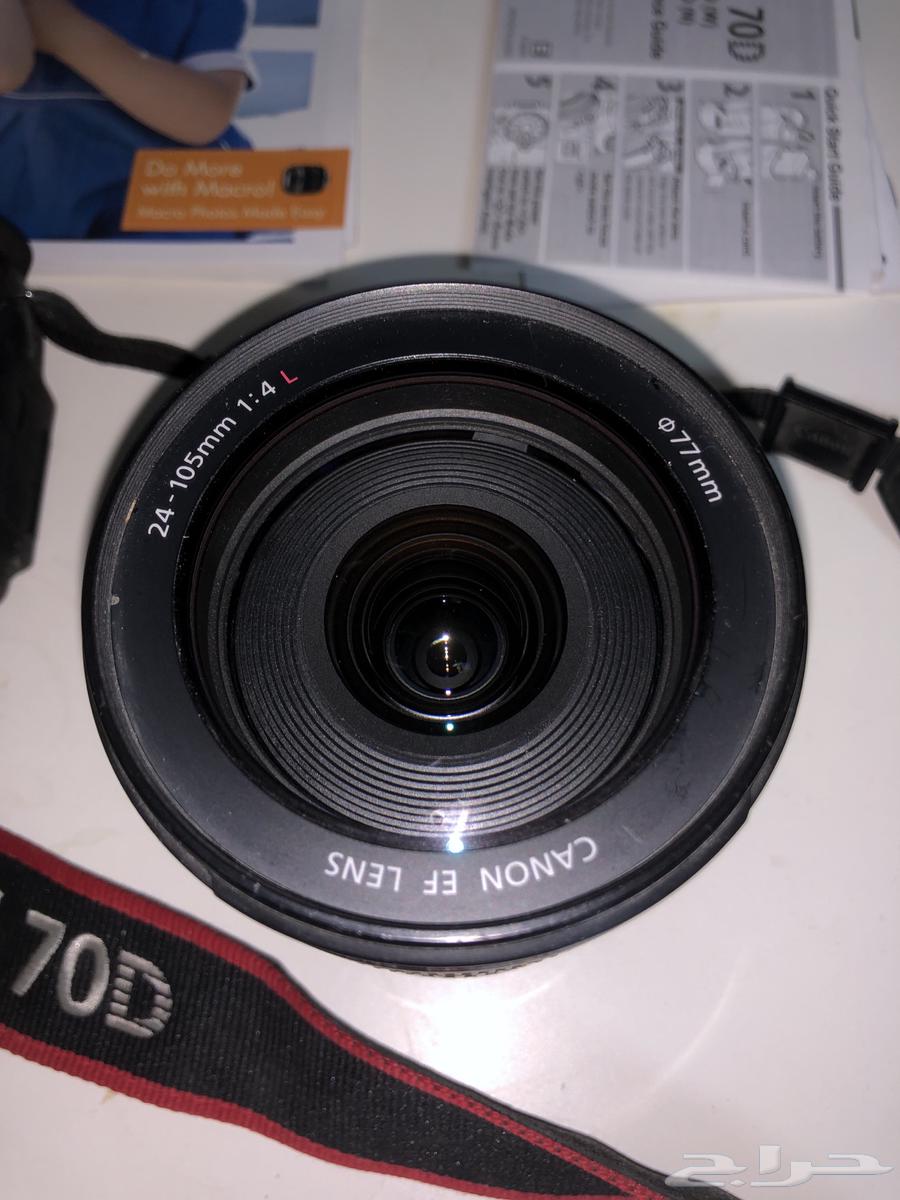 كاميرا كانون 70 دي وفلاش وعدسة 24-10564391133098370114