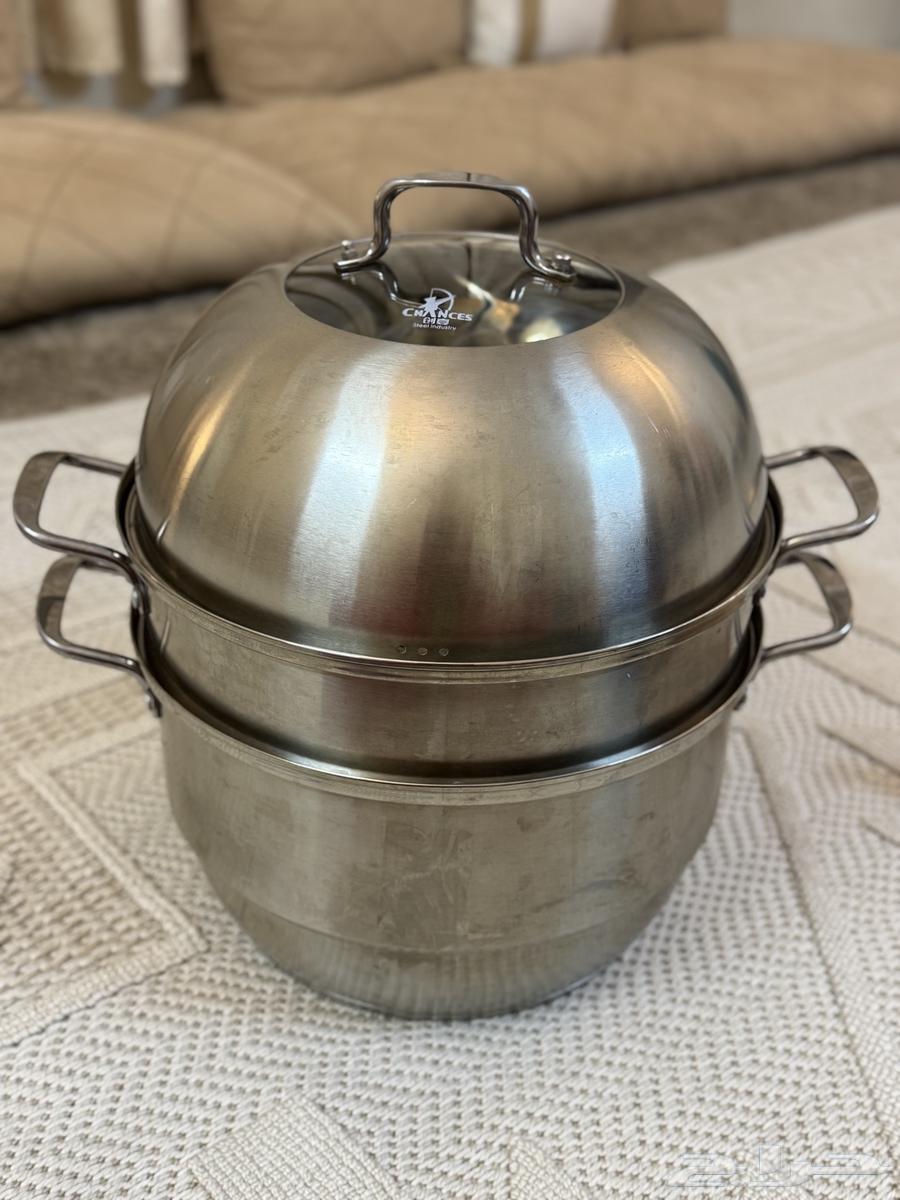 للبيع قدر منتو ستانلس ستيل64382155617026110