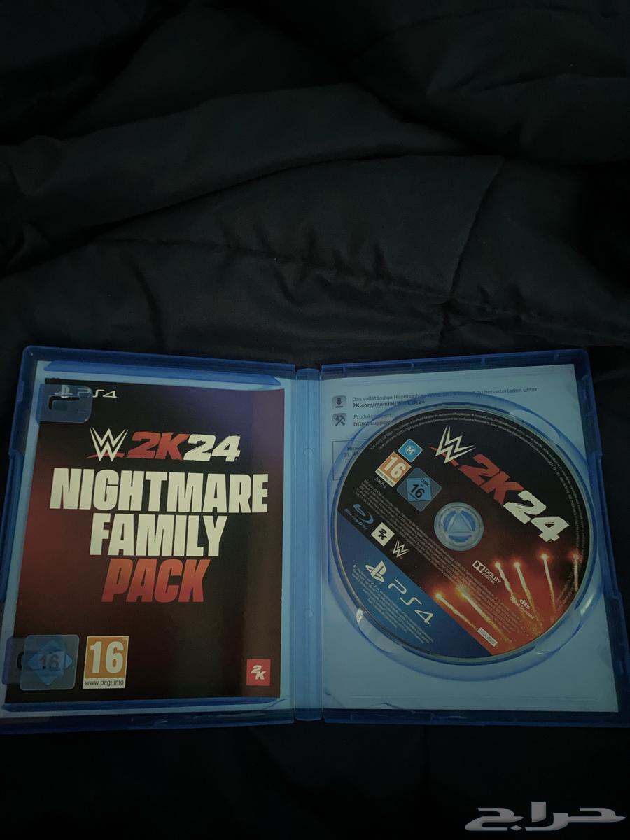 WWE 2K24 tape. Very clean, used only twice64383497398273111