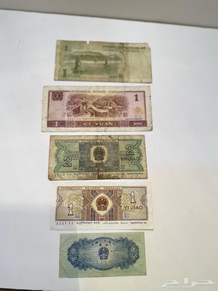طقم عملات ورقية صينية تراث قديم للبيع64379457811202113