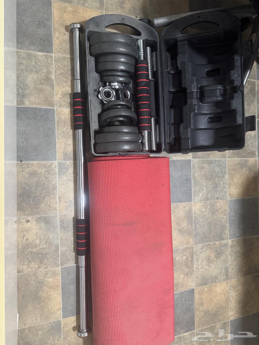 20KG Dumbbells Set   Pull-Up Bar   Exercise Mat64377182413186111