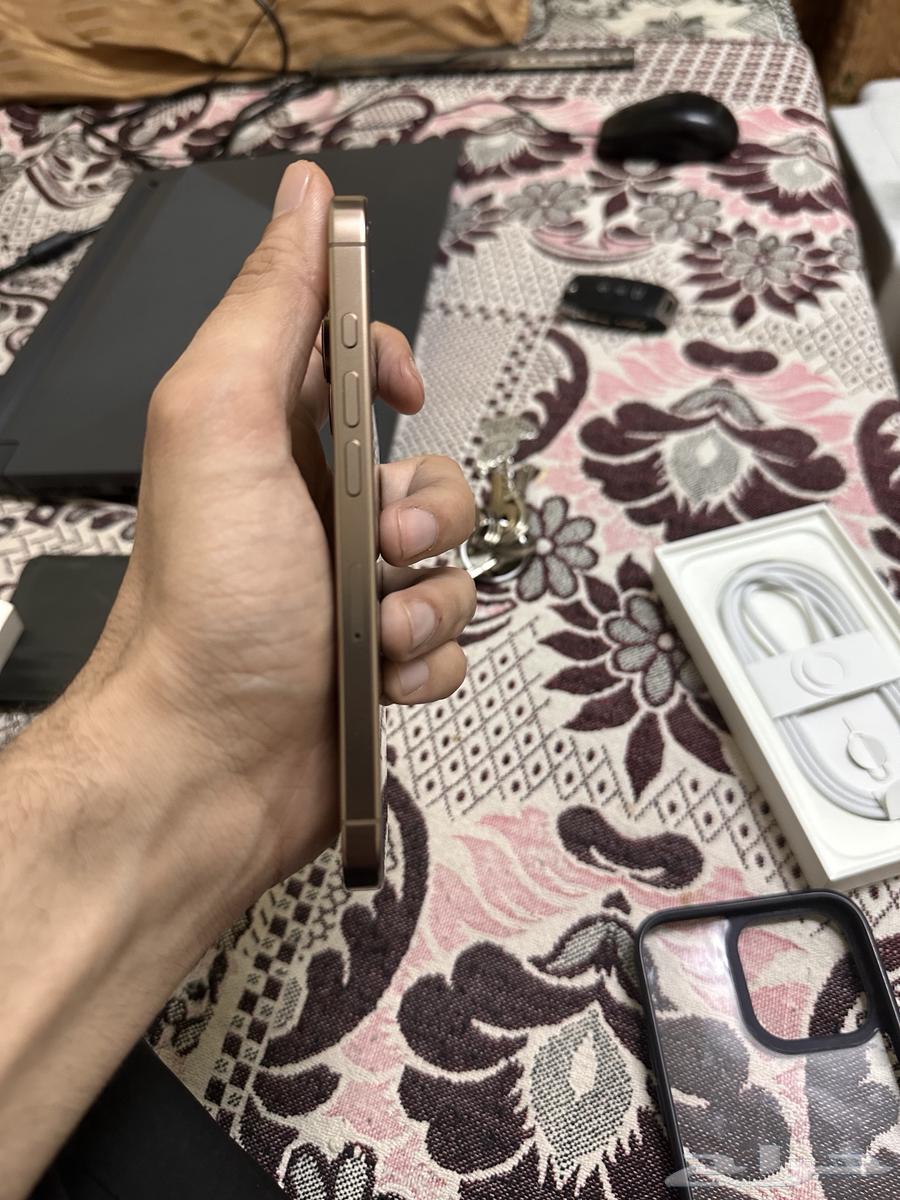 آيفون 16 برو صحراوي زيرو على الشرط 100 بطارية64378469693313112