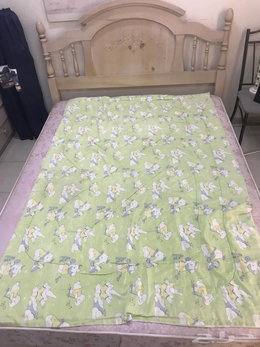 للبيع سرير مع مراتب64387926549249111