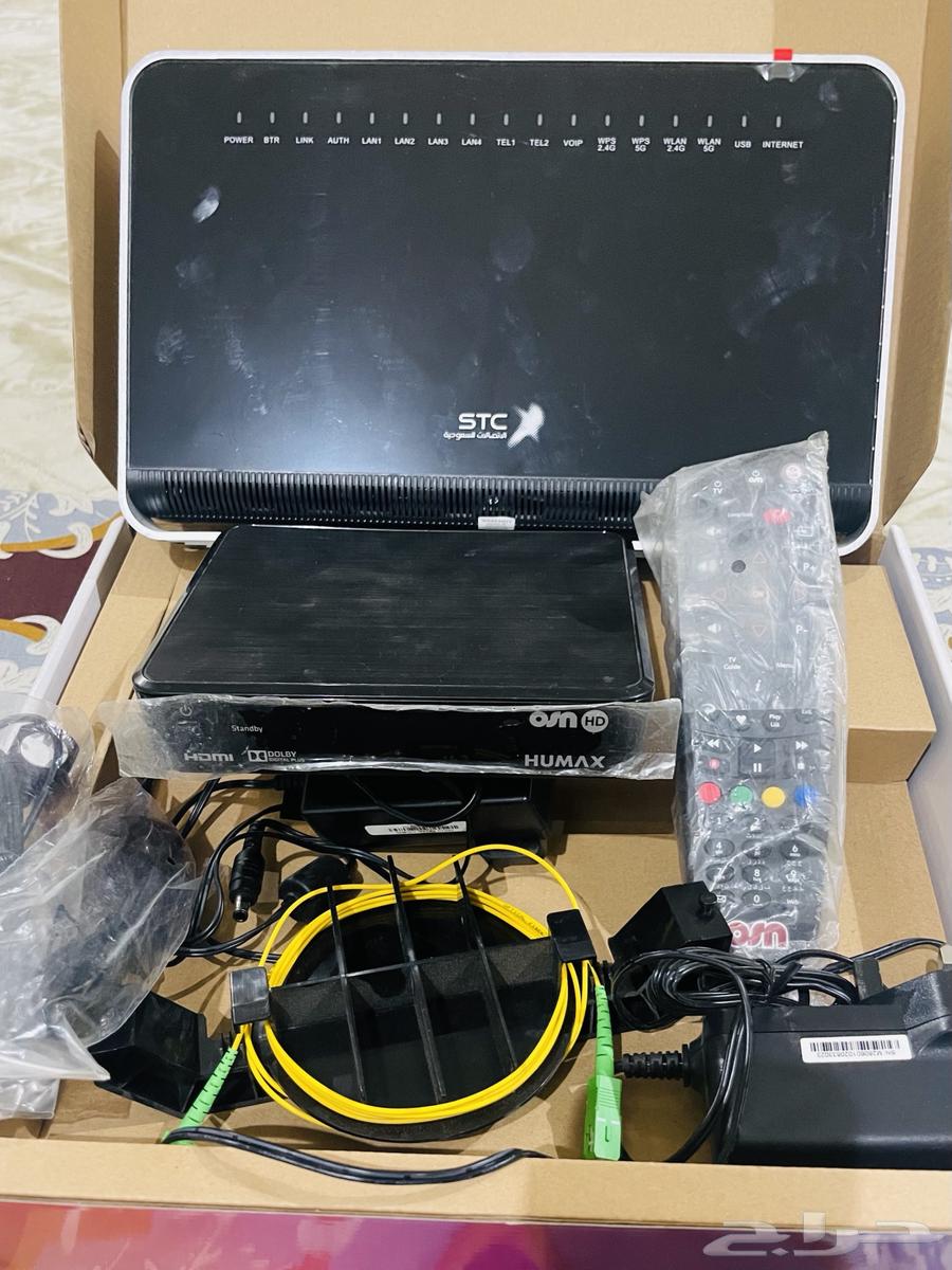 STC Fiber Optic Modem Router Humax HD Device64378687592963112