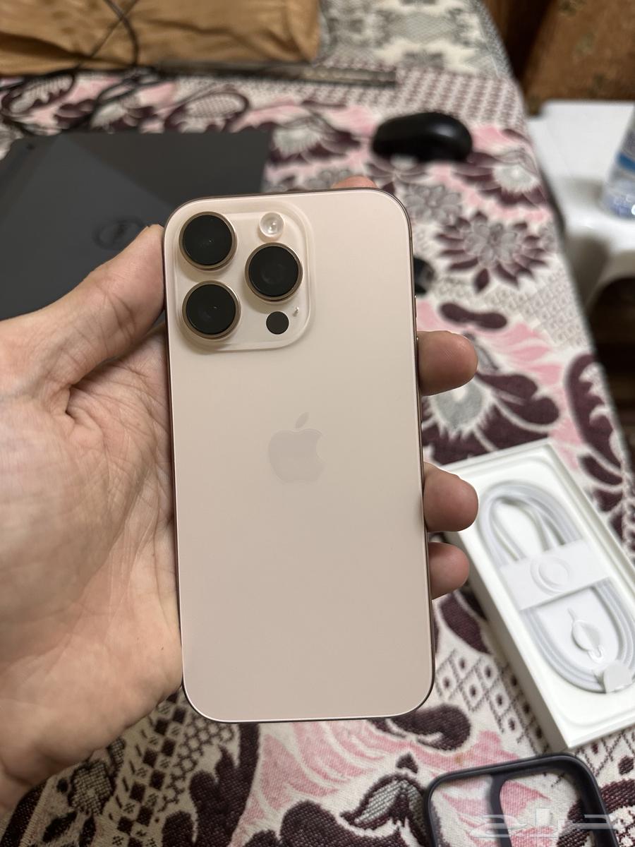 آيفون 16 برو صحراوي زيرو على الشرط 100 بطارية64378469693313113