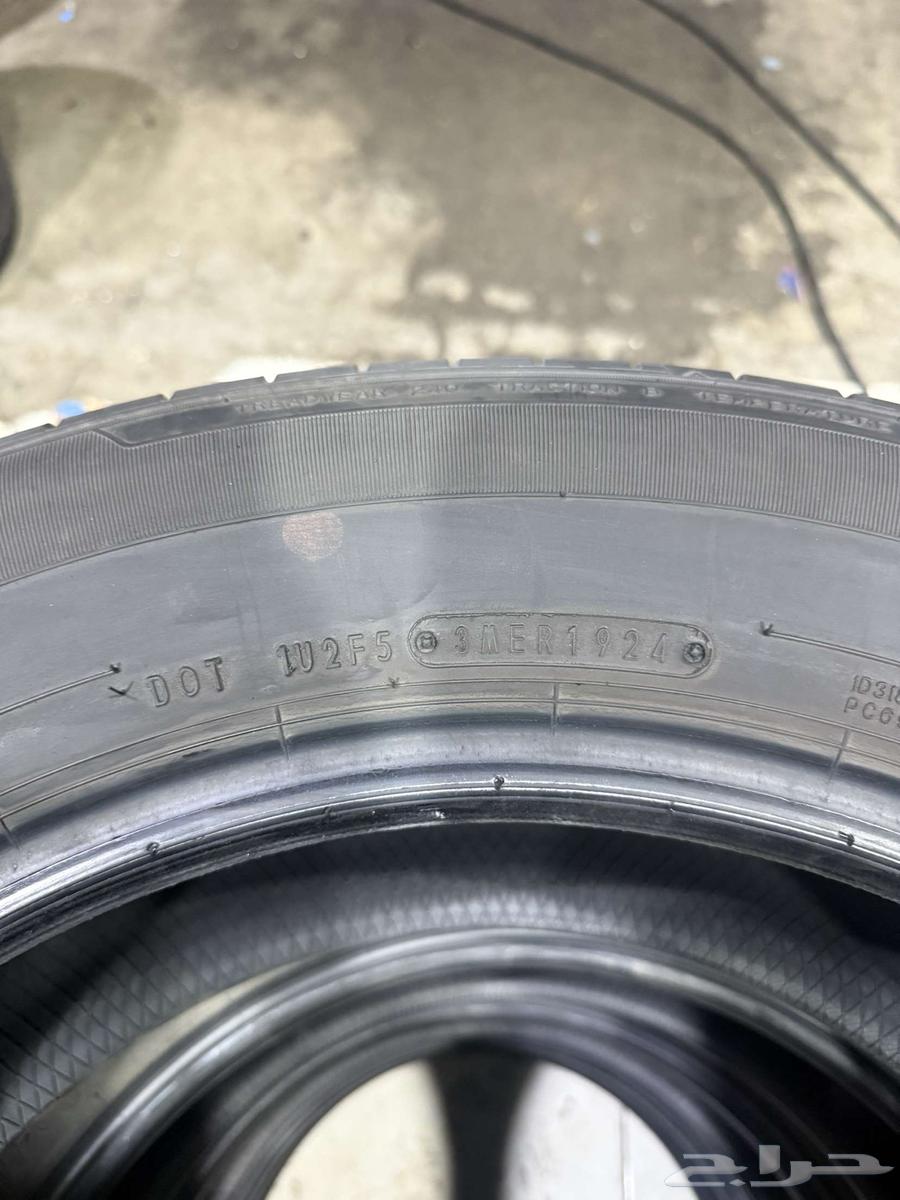 225 65 17 كفرات دنلوب ياباني افور مستخدمة شبة جديد 2464521354540289114