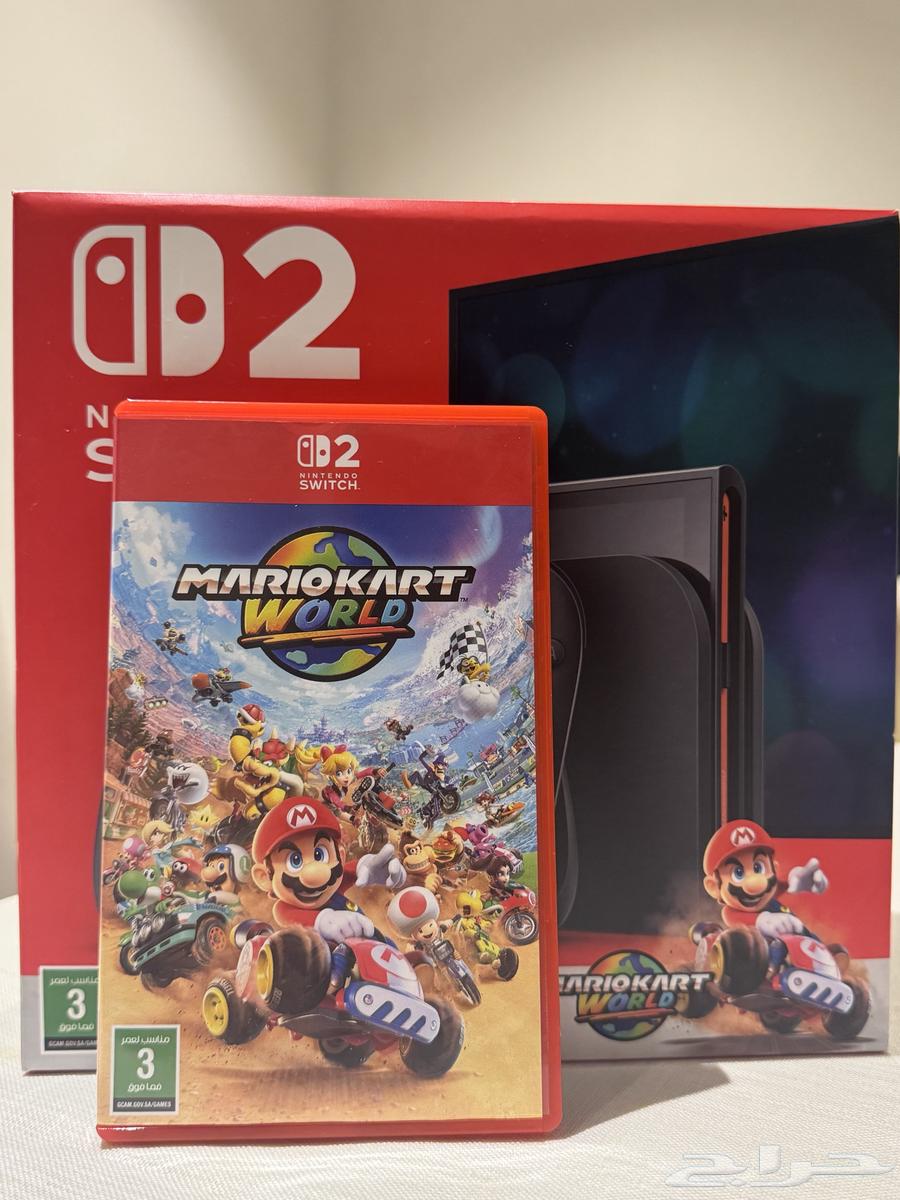 جهاز نينتيندو سويتش 2 للبيع مع جميع ملحقاته64392031659010112