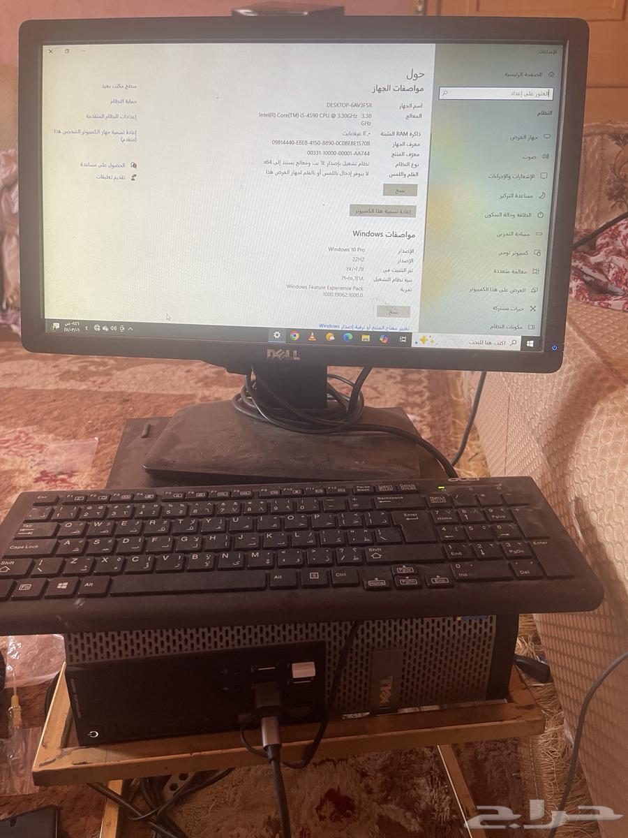 كمبيوتر مكتبي ديل كور اي 5 رامات 12 وهارددسيك 500نظيف وشر64383719026178112