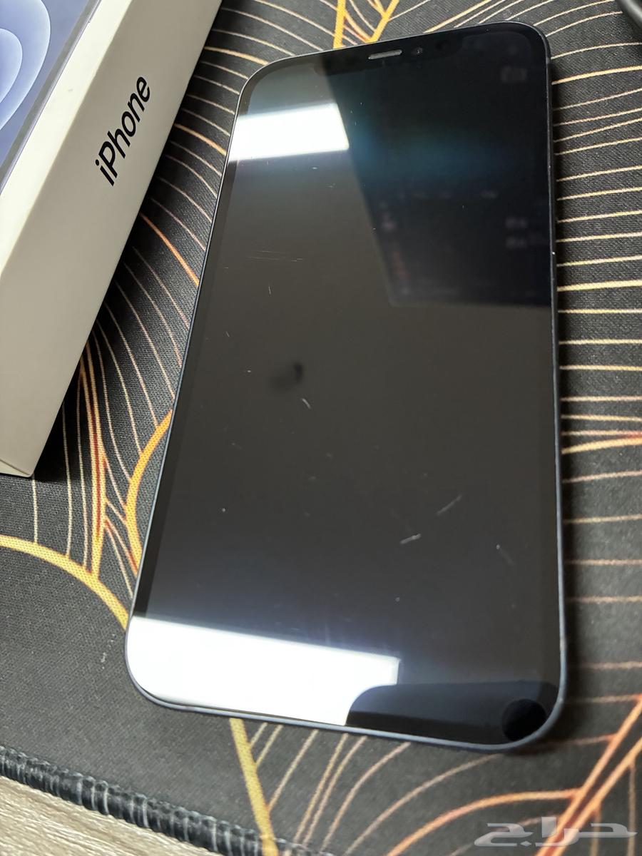 ايفون 12 العادي 64GB اسود64391673769987112