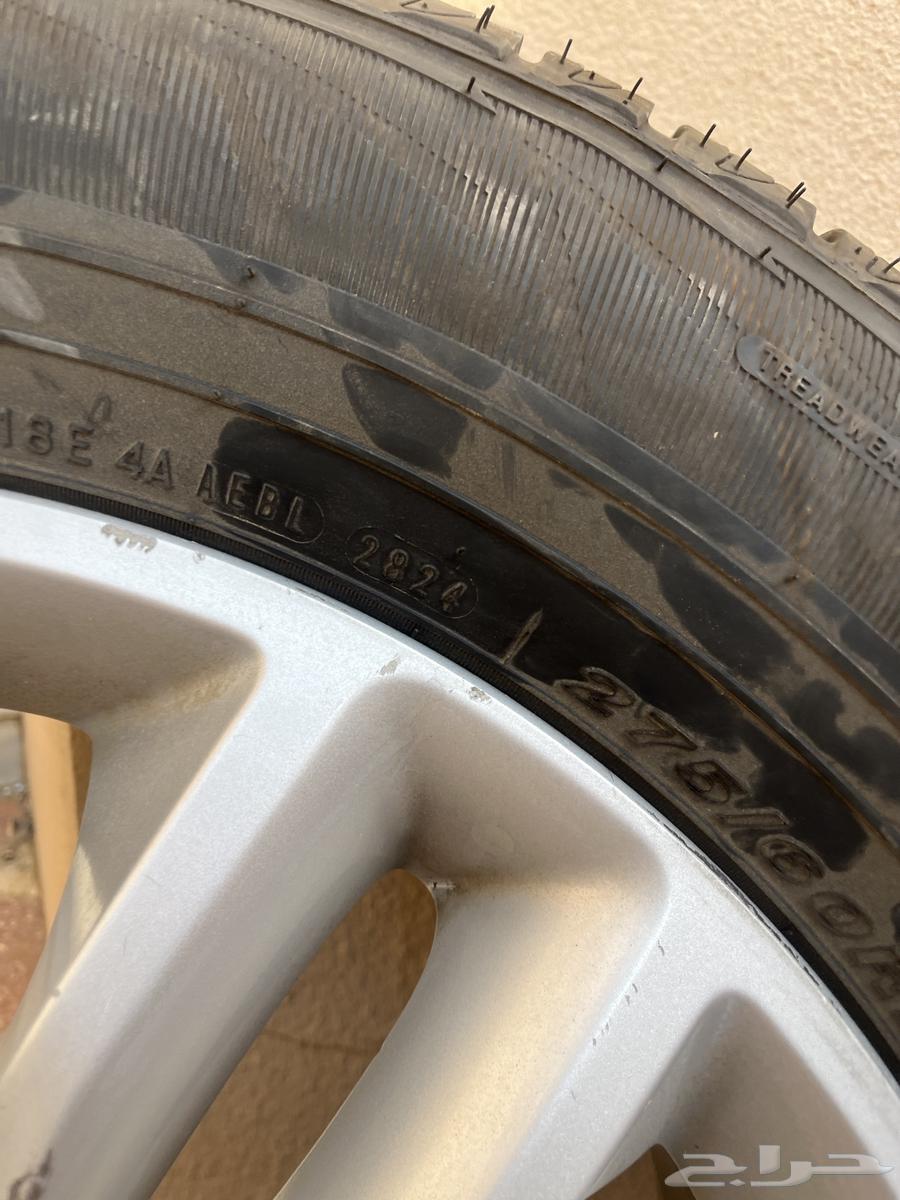 جنوط باترول 2012 اصلي وكاله مع كفرات64520840155011114