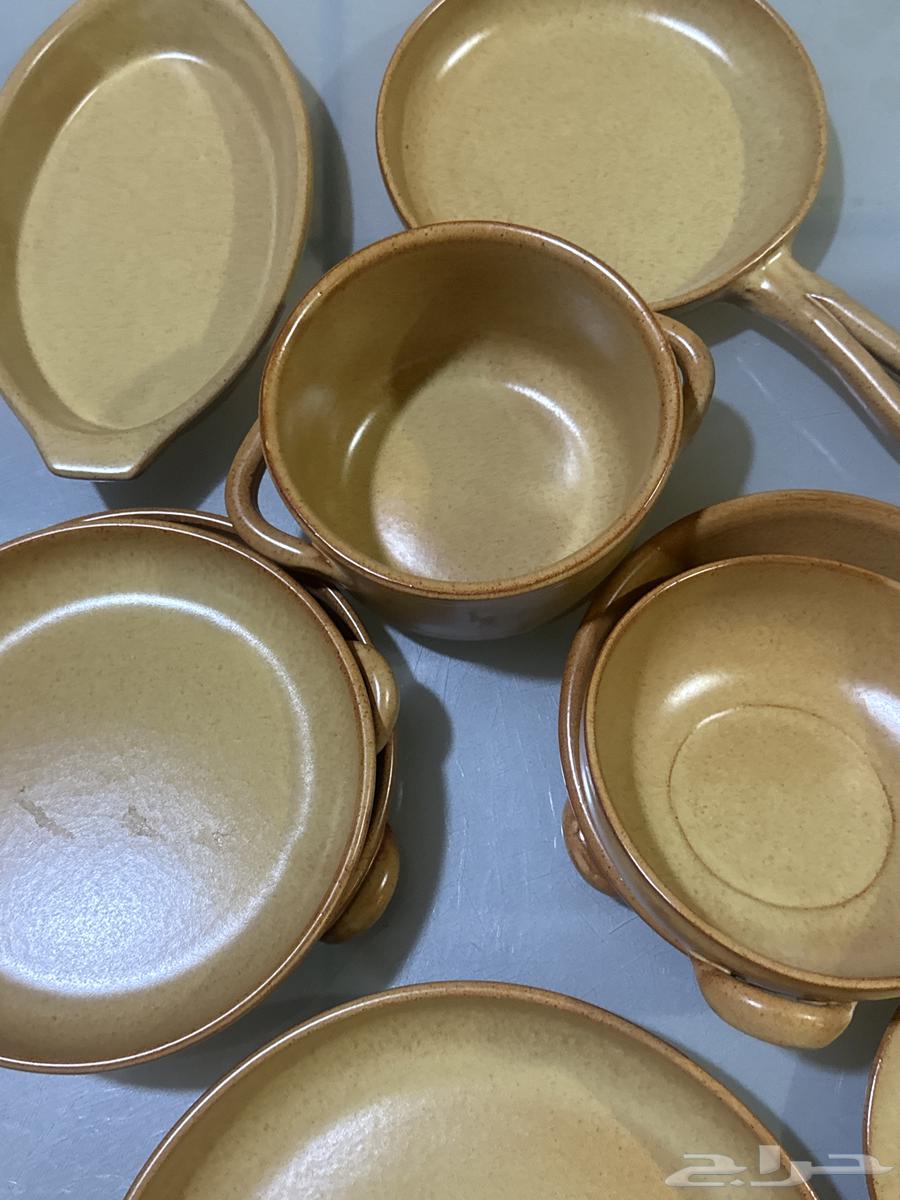 طقم اواني فخار للطبع 8 قطع64390277840002111