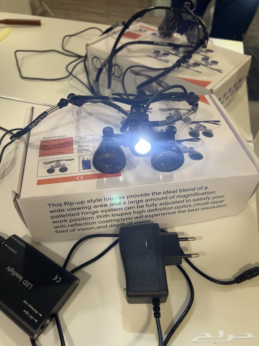 لوبز او نظارة عدسات مكبره   dental loupe64389350696451110