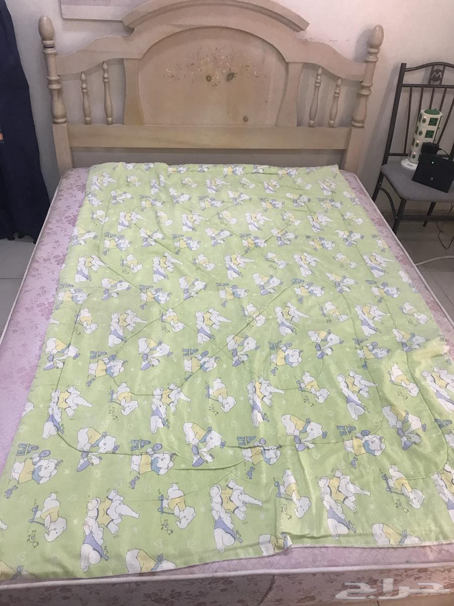 للبيع سرير مع مراتب64387926549249112