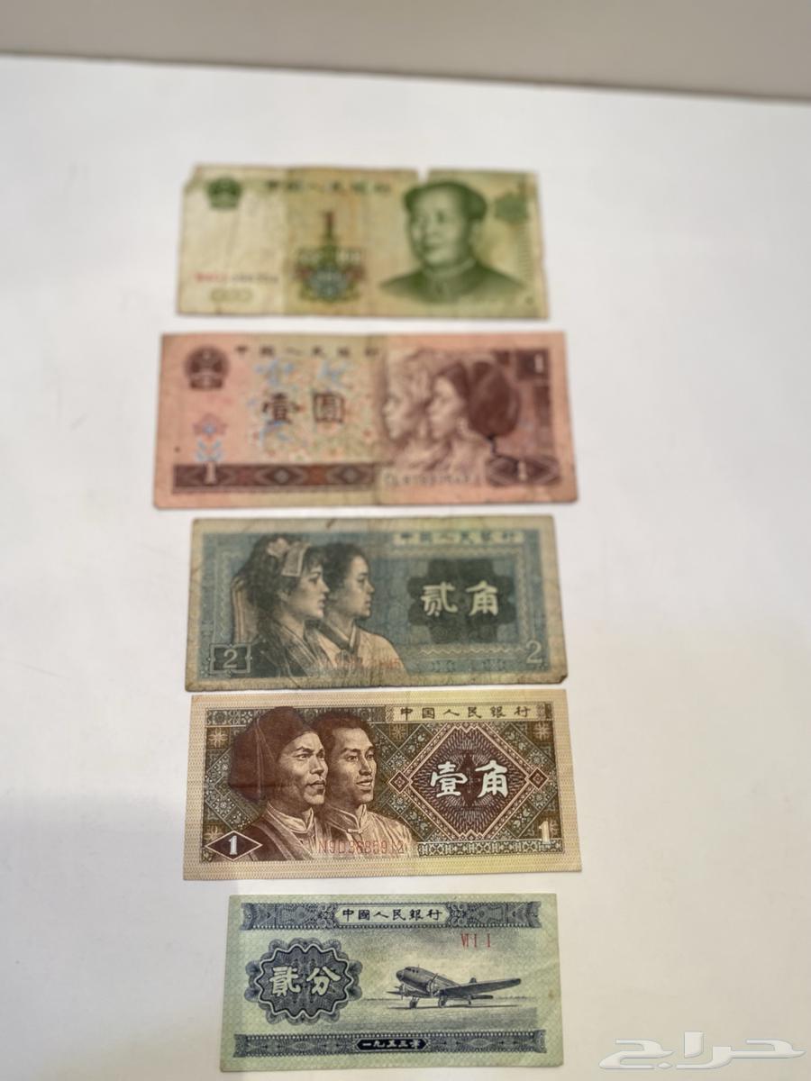 طقم عملات ورقية صينية تراث قديم للبيع64379457811202110