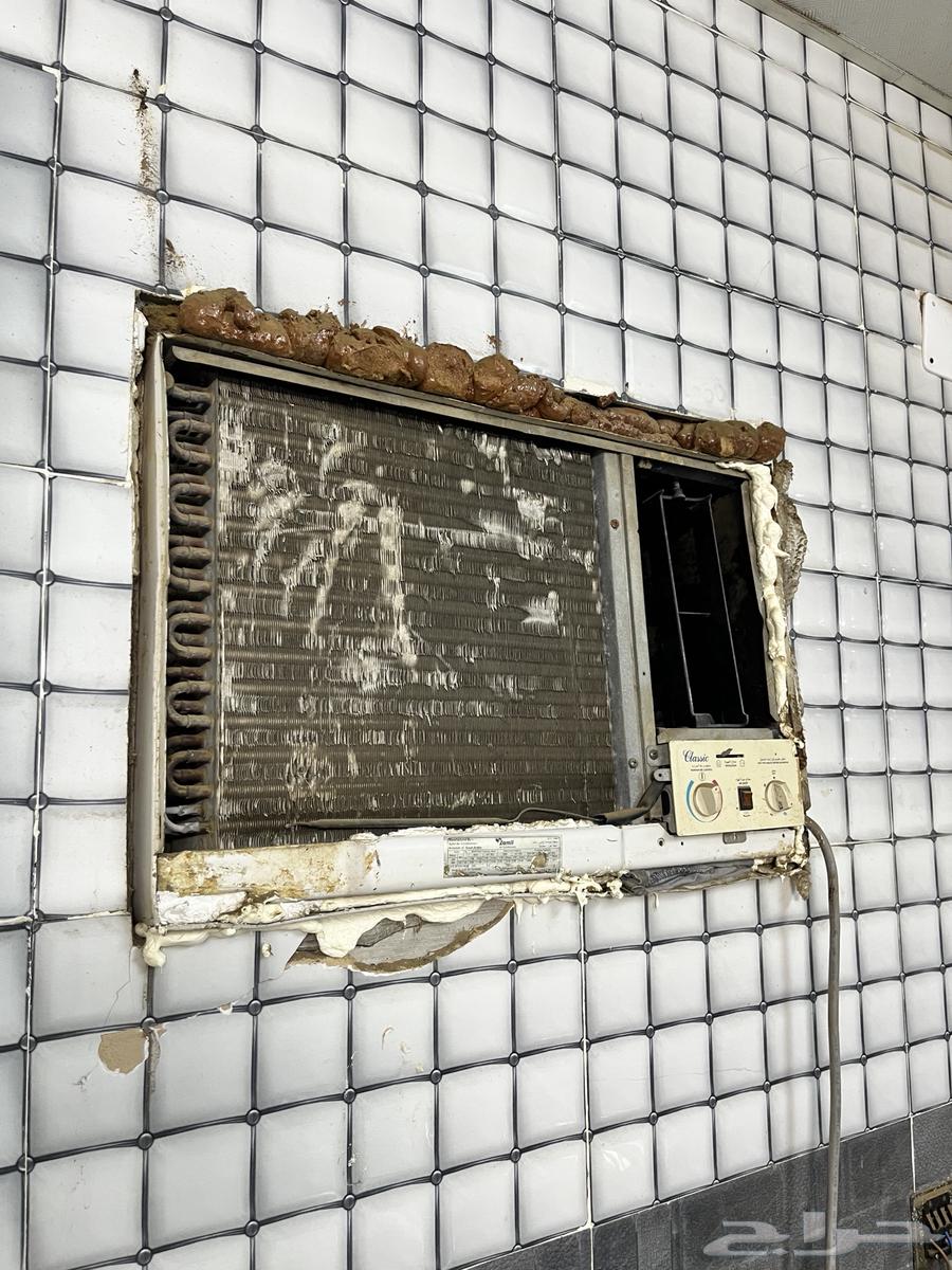 للبيع مكيف وكرسي مع فراش64382059350657110