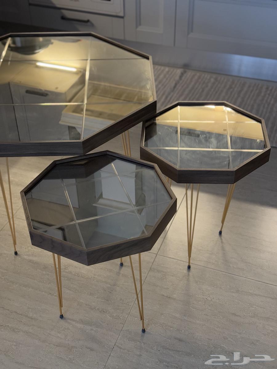 Shelves and coffee tables and side tables for sale with a free lamp64392305607041114