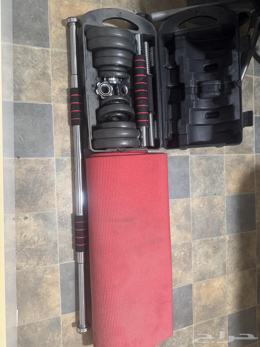 20KG Dumbbells Set   Pull-Up Bar   Exercise Mat64377182413186110
