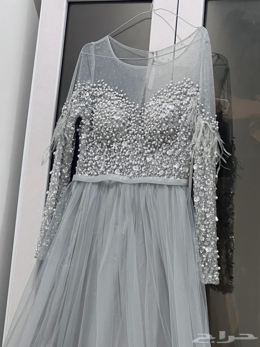 Luxurious evening dress, one size, worn once64384745182337111