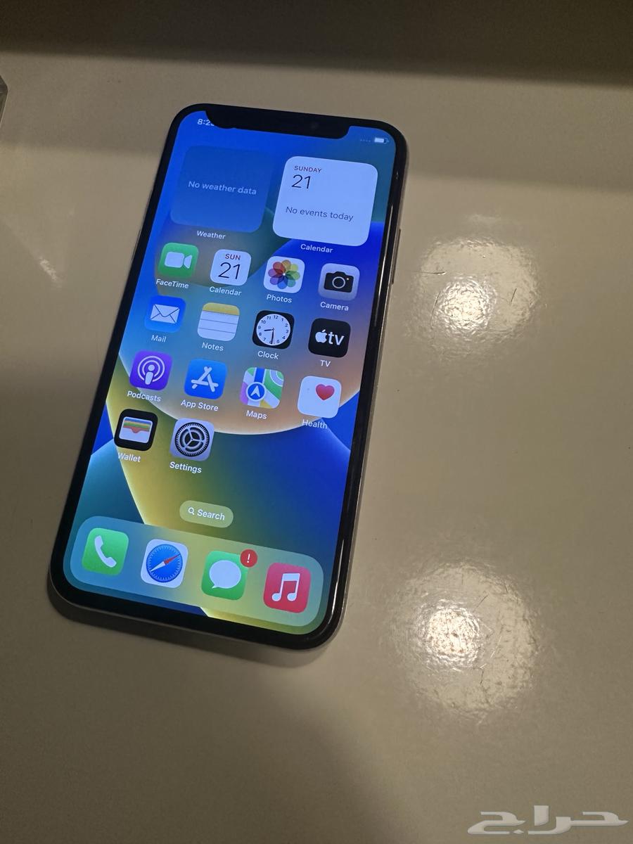 آيفون X فضي 256 قيقا64381109198723114