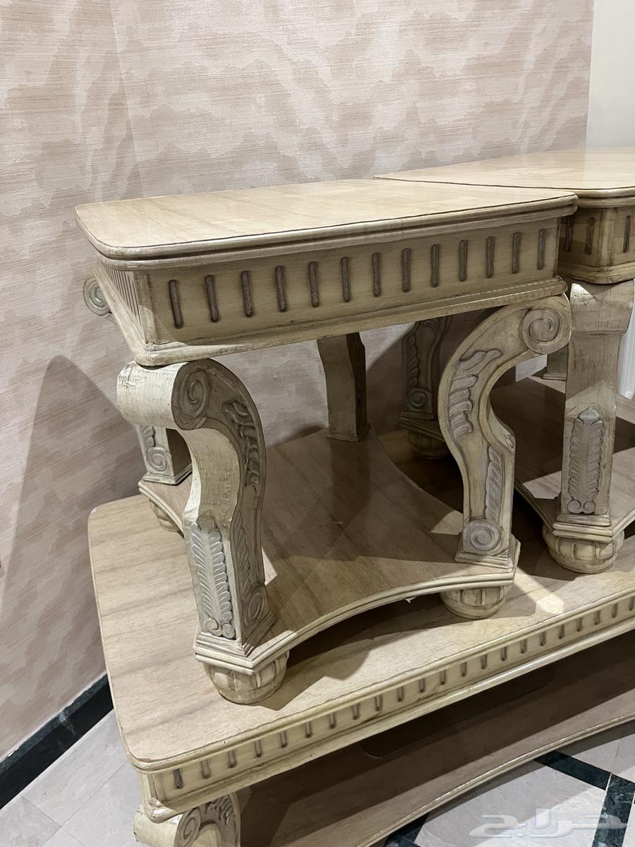 طاوله بيج مع 2 جانبي64377447287426113