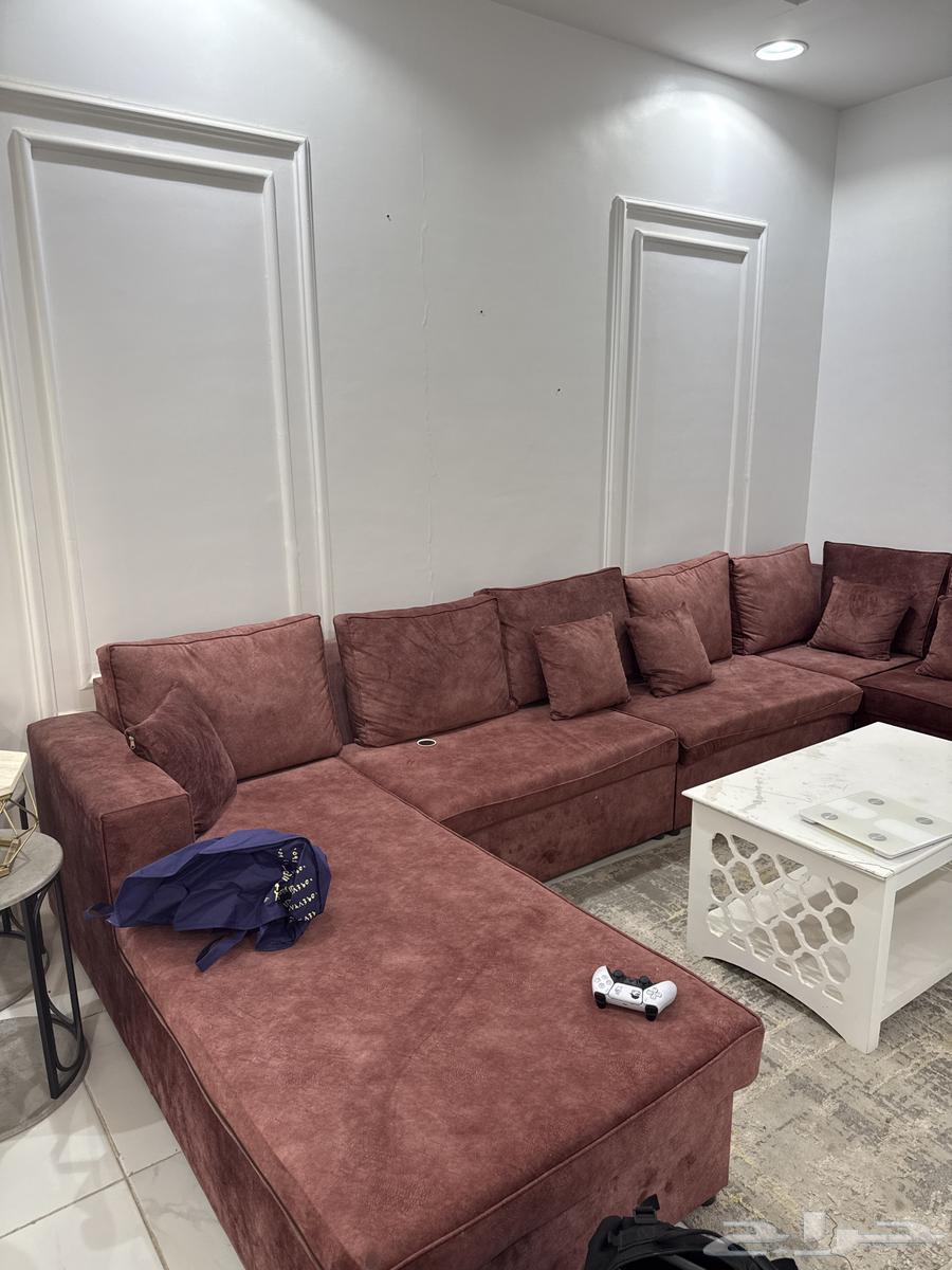 كنب للبيع استخدام قليل حرف يو64385606730753111