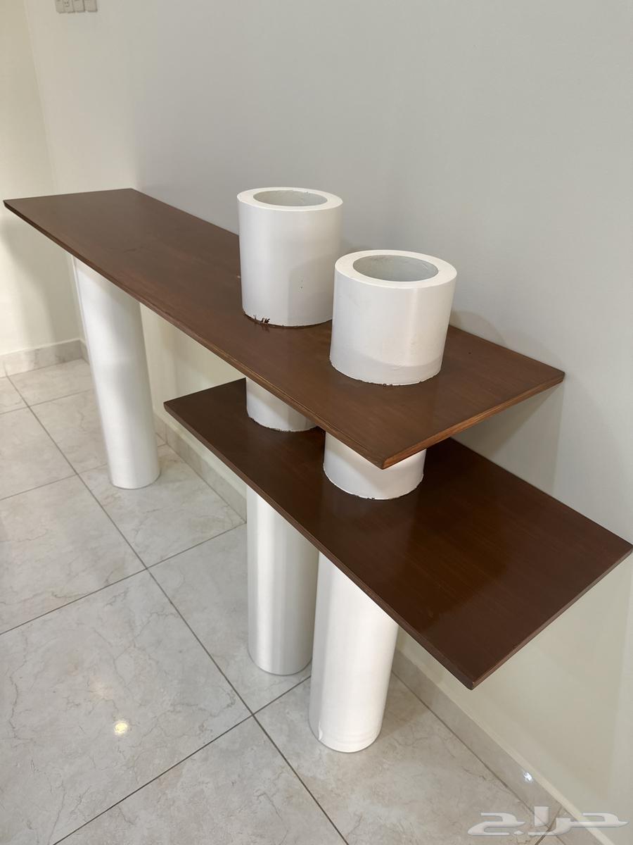 طاوله استقبال خشب للبيع64386655321601111