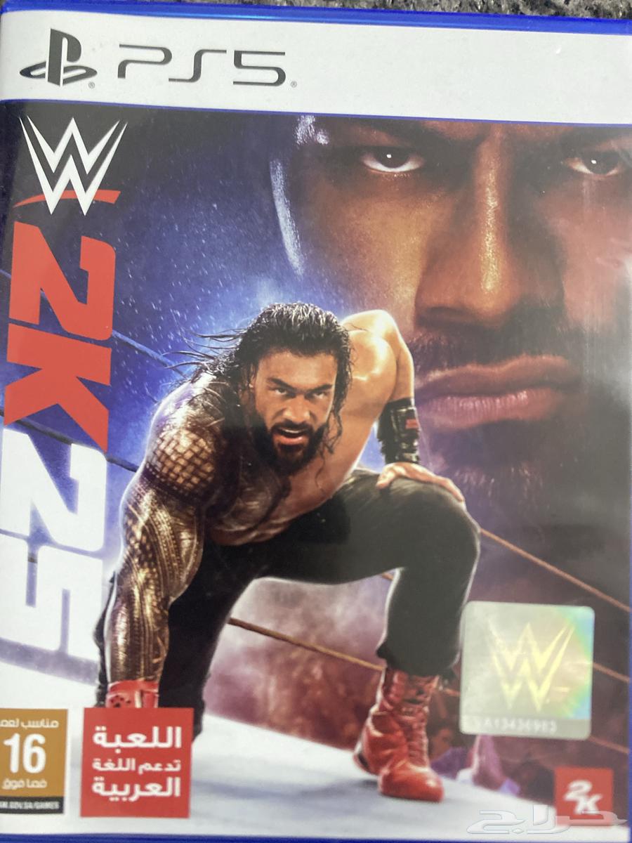 شريط 2k25 مصارعه سوني 5 السعر 99 ريال64392264345601110