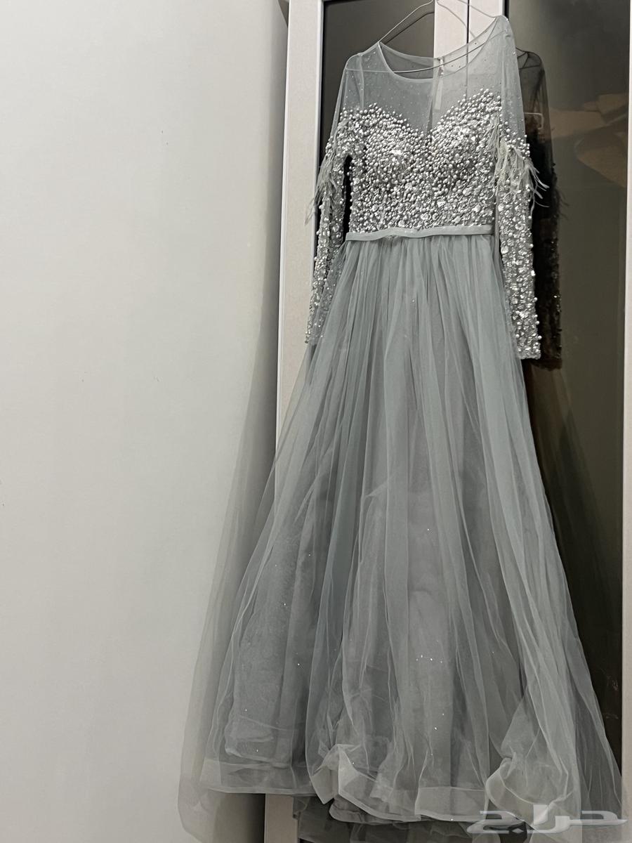 Luxurious evening dress, one size, worn once64384745182337112