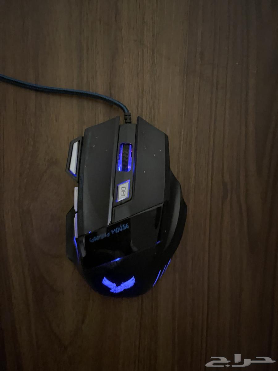 كيبورد ماوس قيمنق بإضاءة RGB64378701859714111