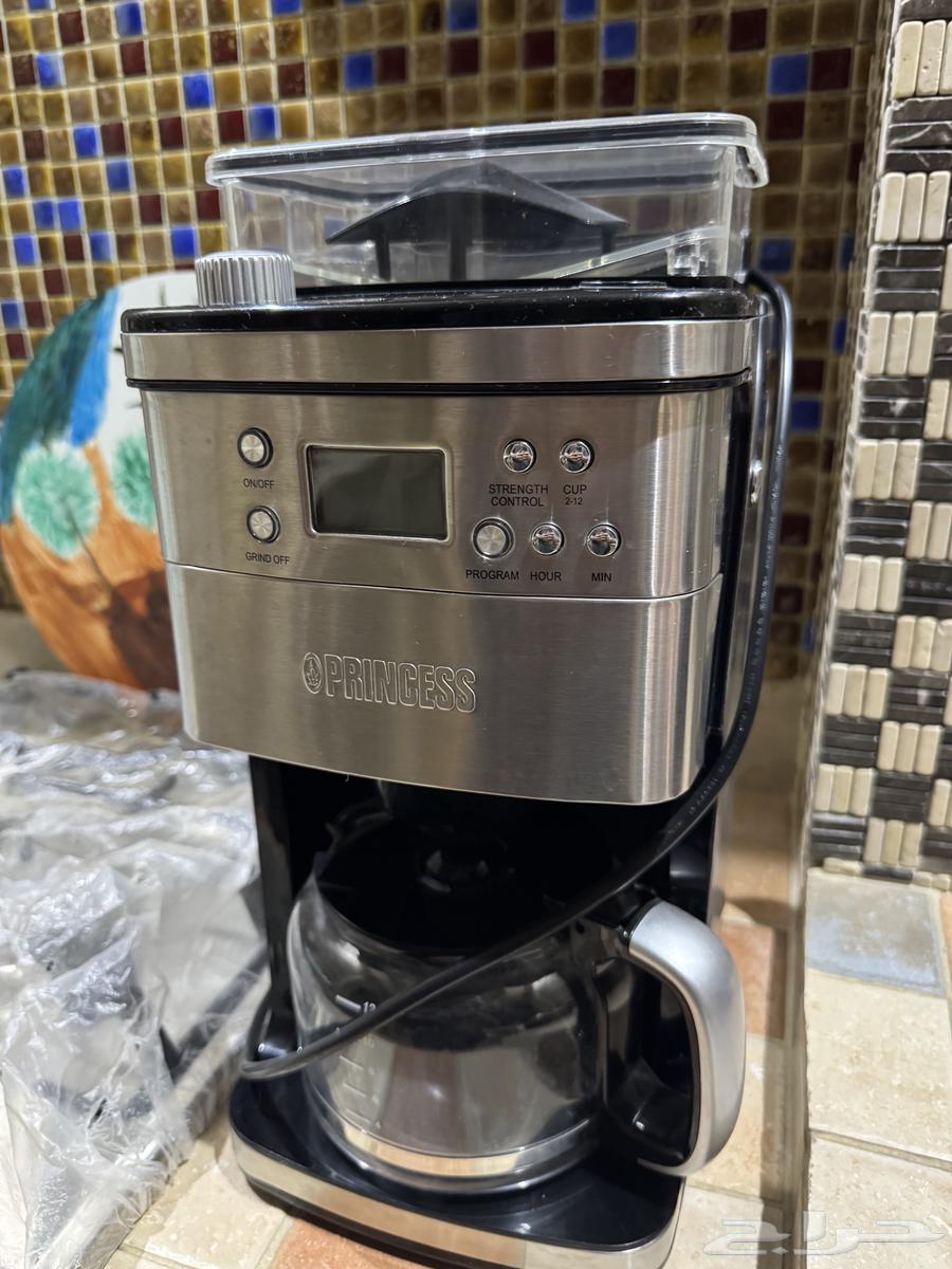 PRINCESS Coffee Machine with Built-in Grinder64380154588290110