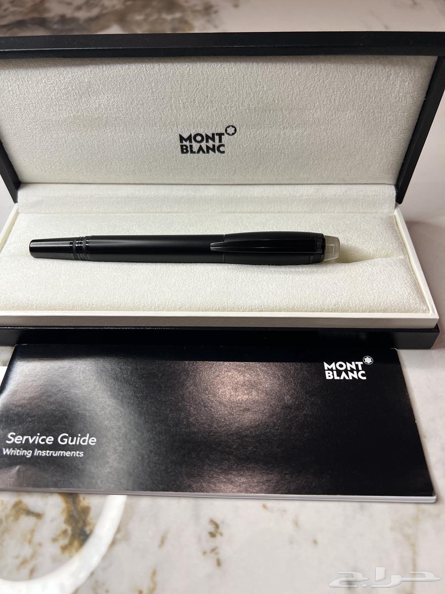 قلم مونت بلانك ستارووكر كامل المرفقات اصلي كالجديد64384341619457110