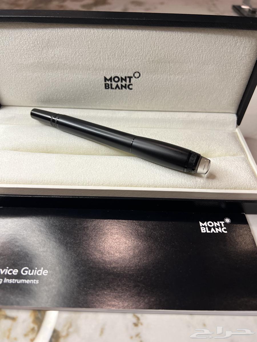 قلم مونت بلانك ستارووكر كامل المرفقات اصلي كالجديد64384341619457111