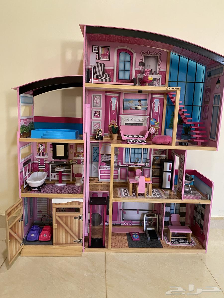 بيت الدمى الخشبي كيدكرافت Kidkraft64386040454273110