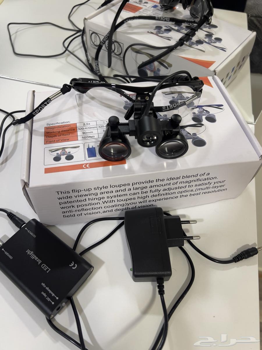 لوبز او نظارة عدسات مكبره   dental loupe64389350696451113
