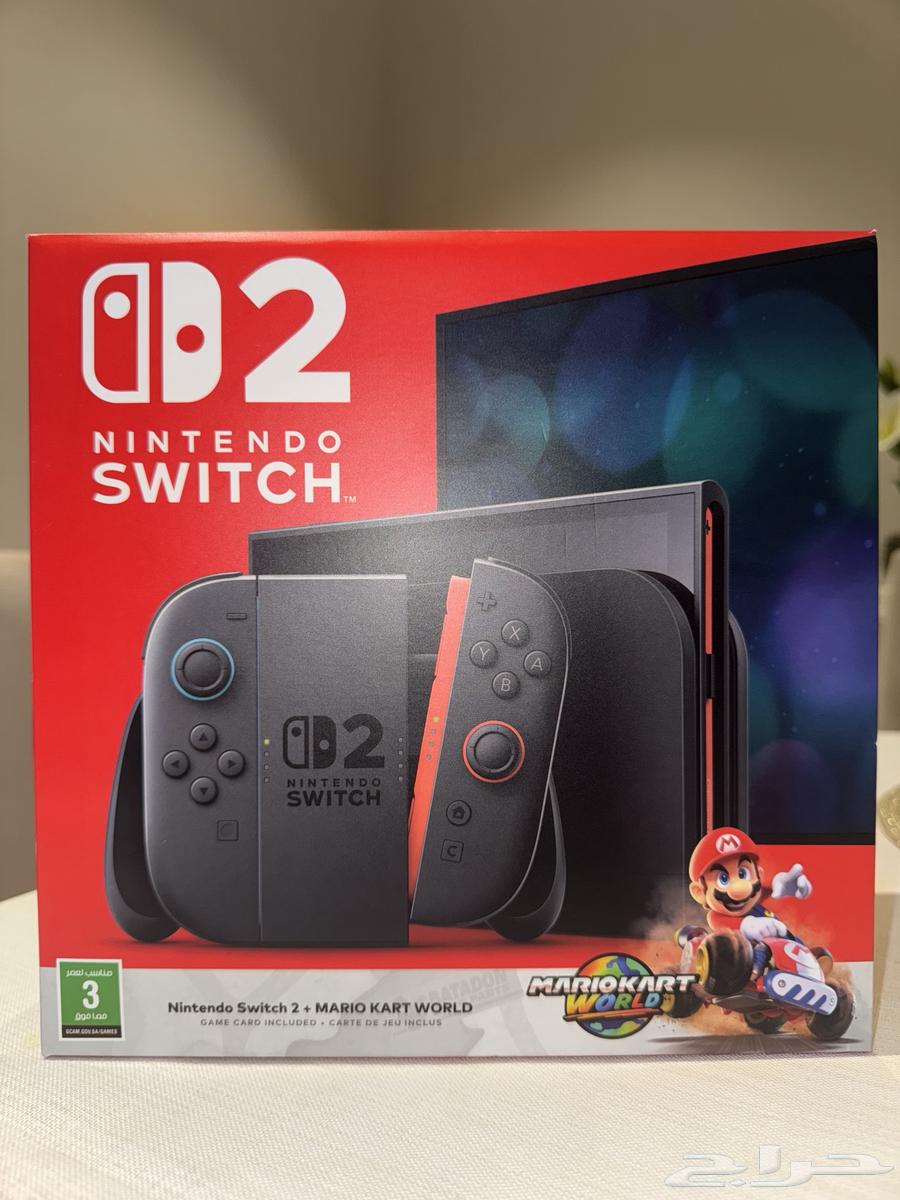 جهاز نينتيندو سويتش 2 للبيع مع جميع ملحقاته64392031659010110