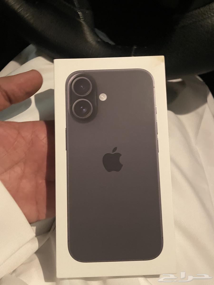 ايفون 16 العادي ذاكره 128 اسود64389957631233110
