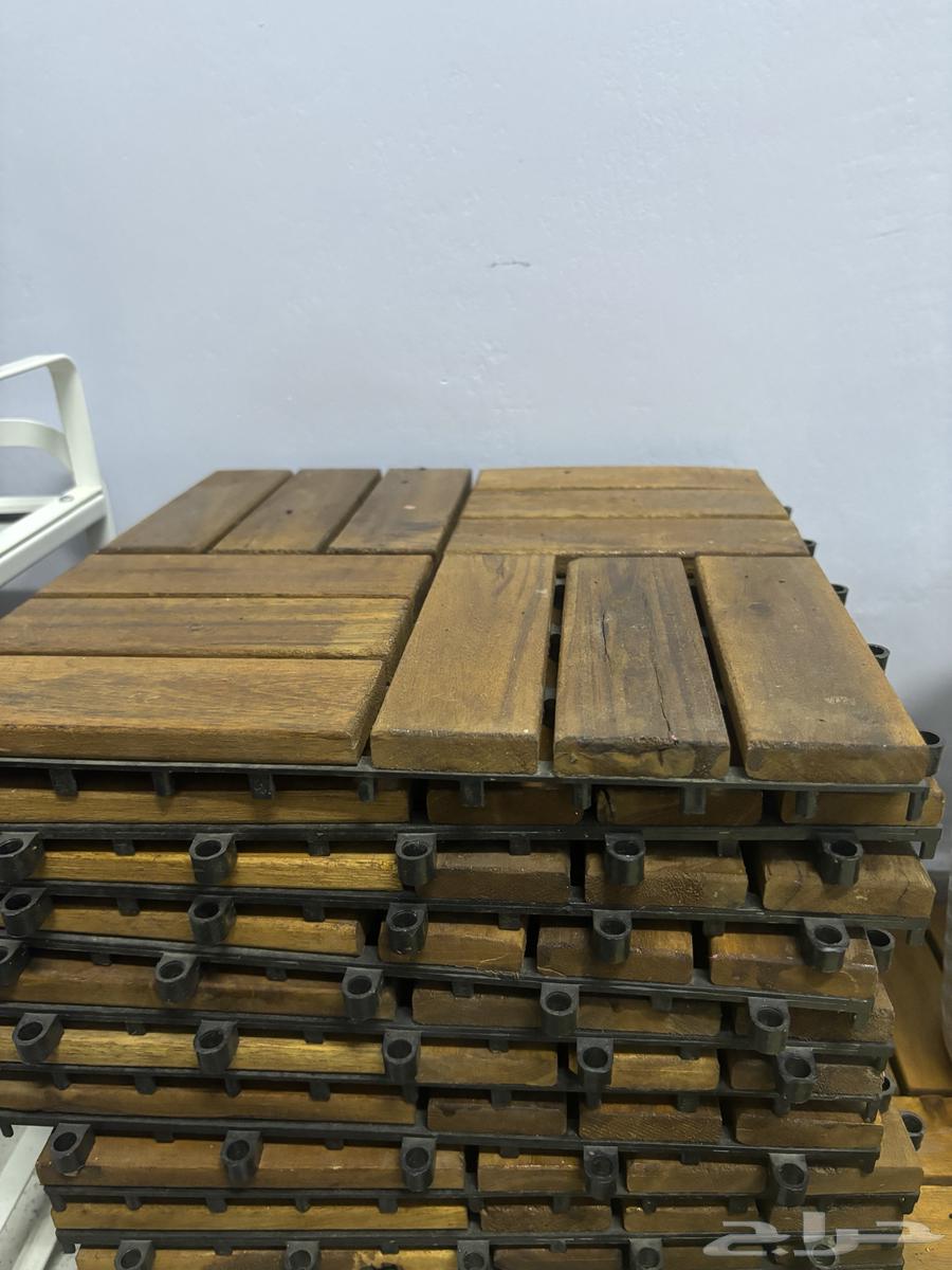 بلاط خشبي ديكور للحدايق64385453077891112