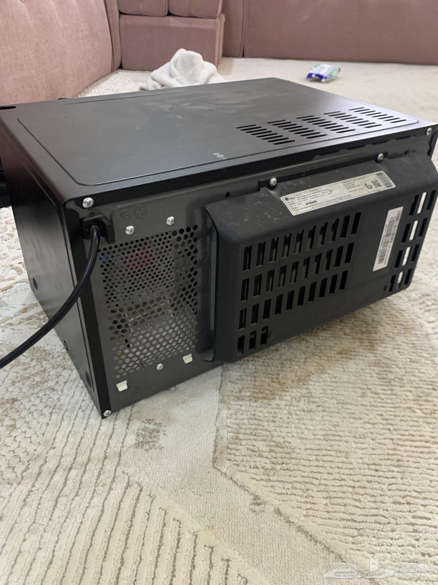 مكرووويف ال جي يشتغل ولايسخن للبيع64383483697539113