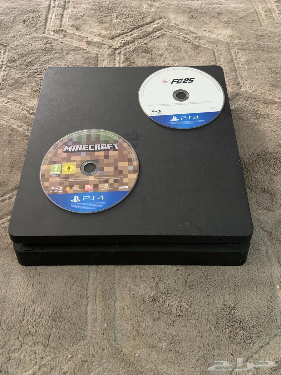 للبيع بلاستيشن 4 مع سيدي ماين كرفت وفيفا 202564384382739713110