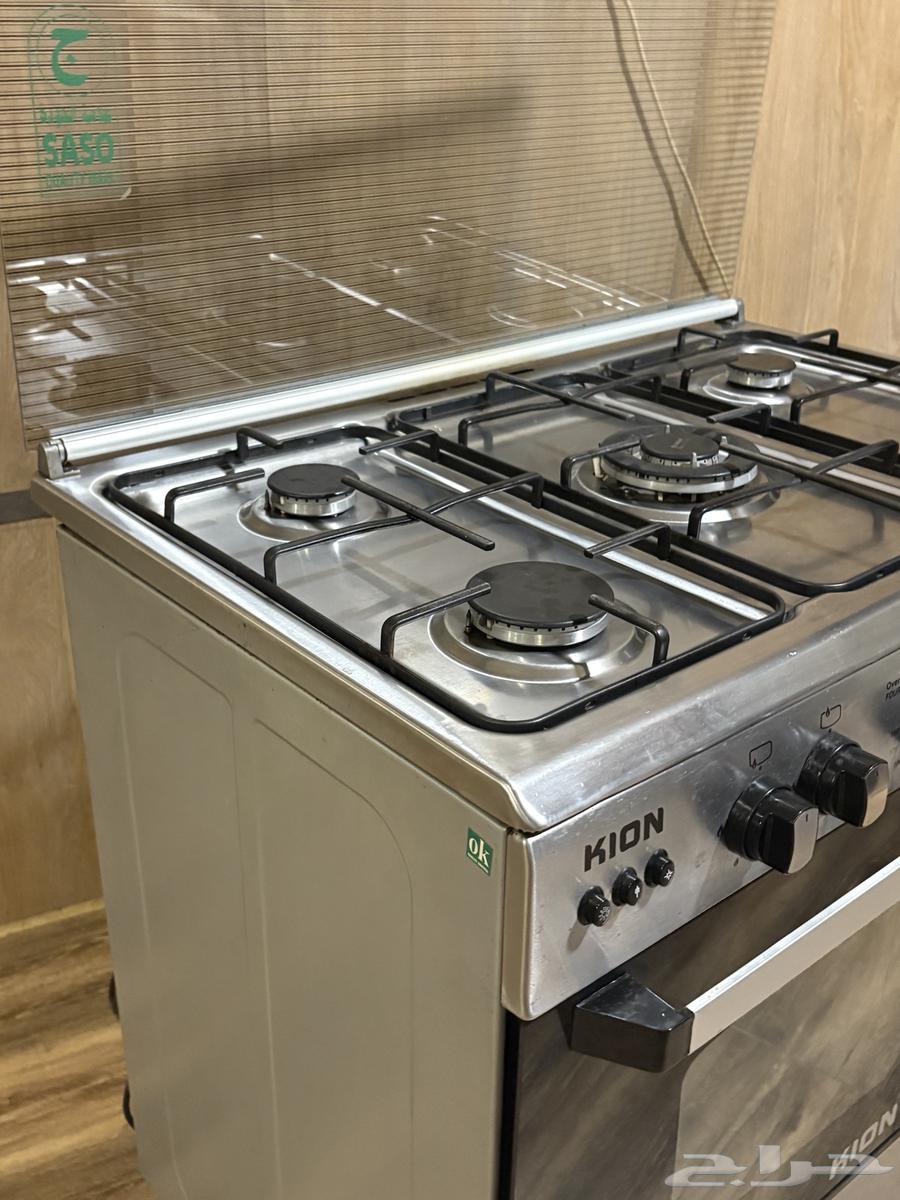 فرن بوتاجاز 5عيون وفرن مع لمبة وشواية64386445182593113