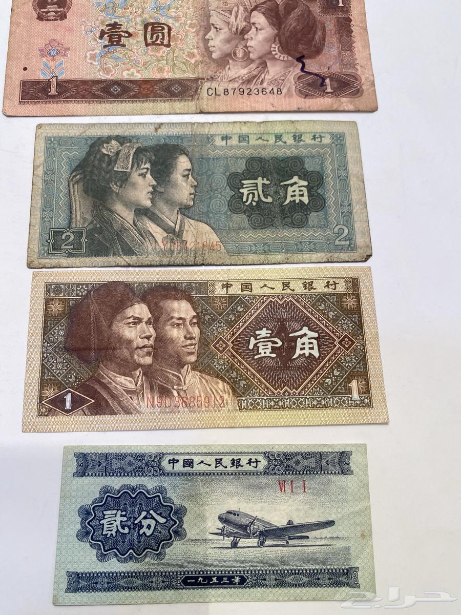 طقم عملات ورقية صينية تراث قديم للبيع64379457811202111