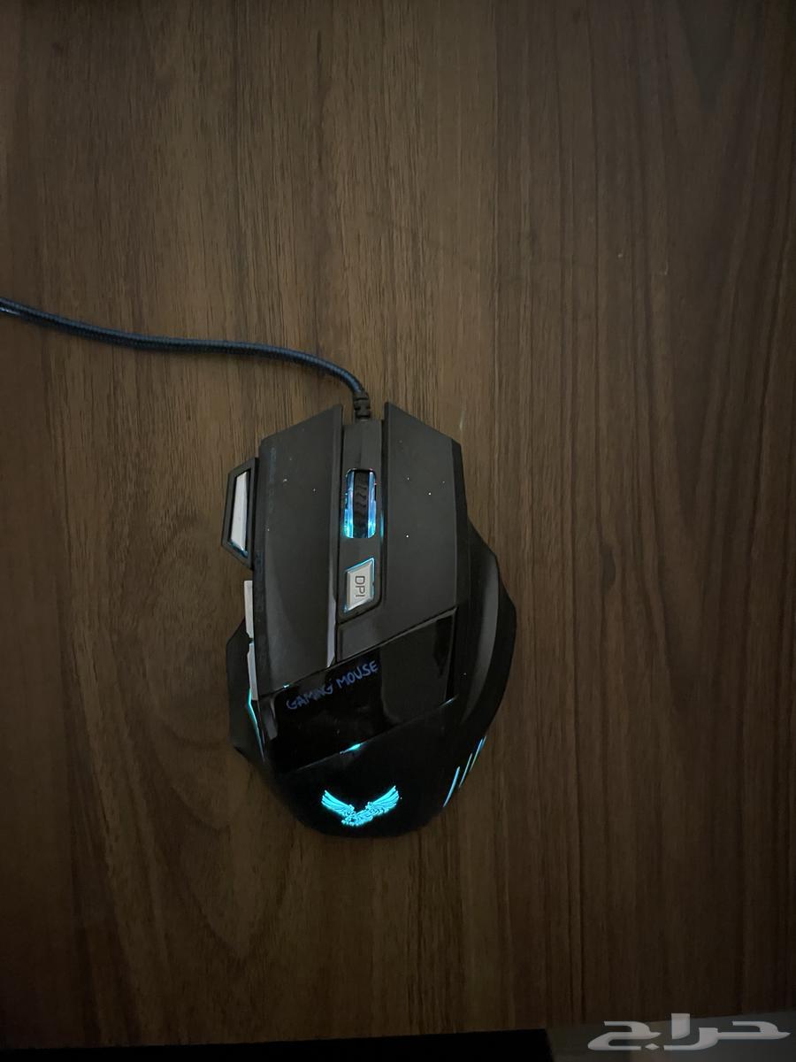 كيبورد ماوس قيمنق بإضاءة RGB64378701859714112