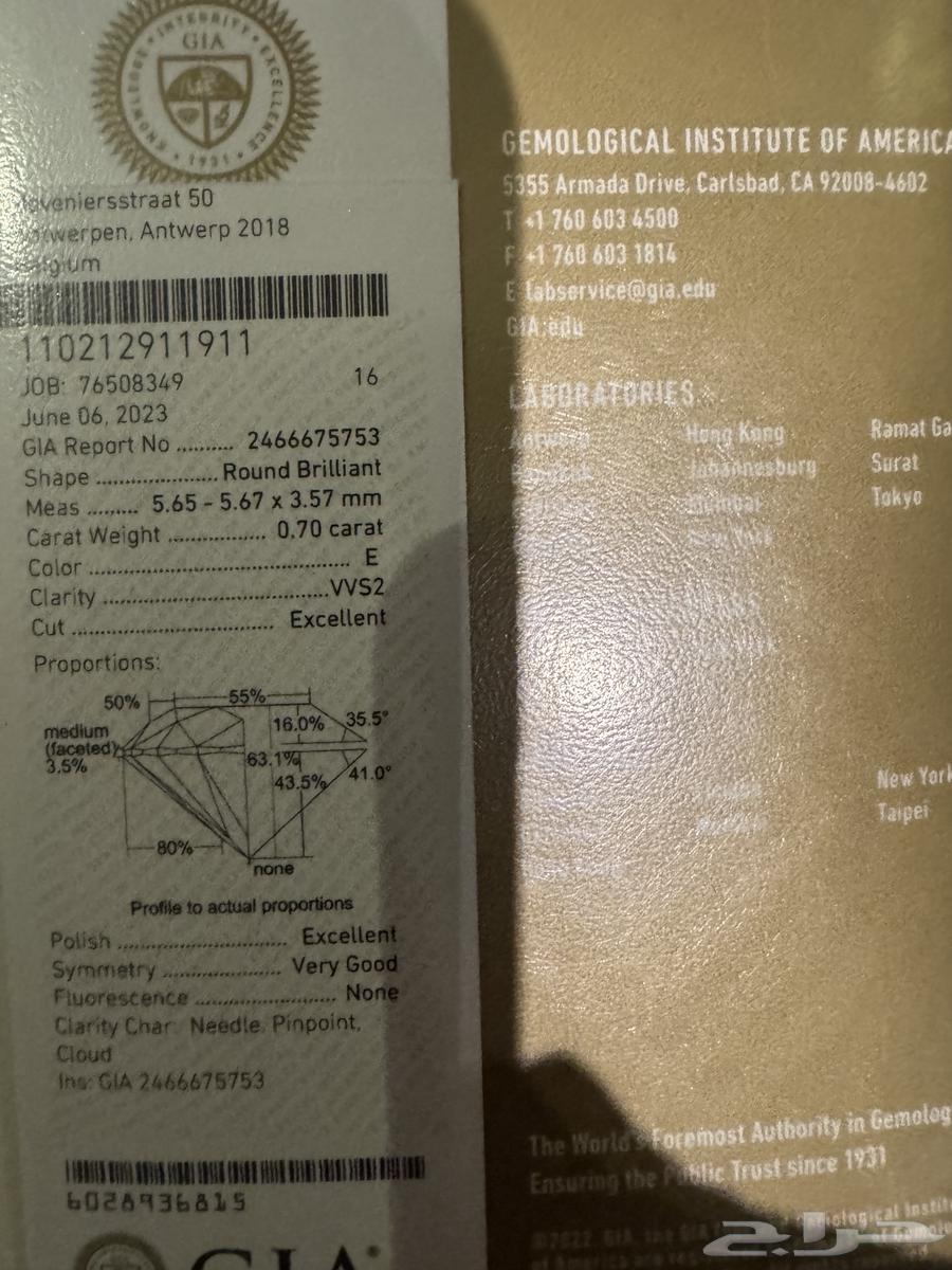 الماس للبيع64387243714178111