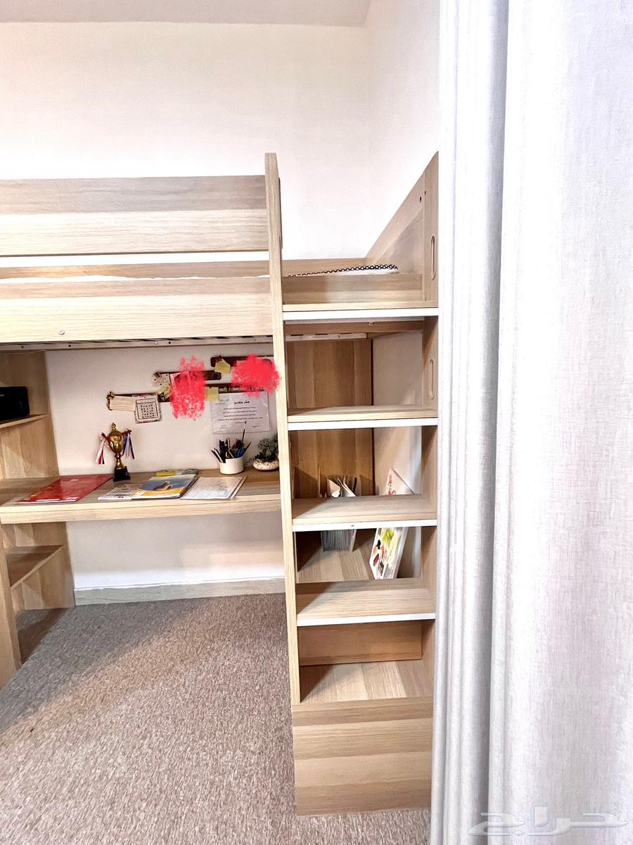 سرير اطفال دورين مع ادرج تخزين64387021157505113