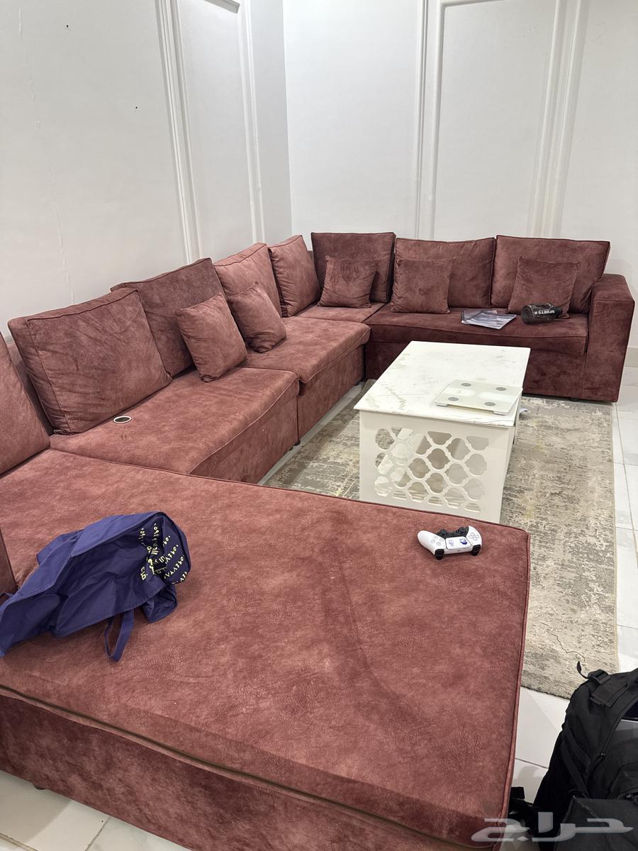 كنب للبيع استخدام قليل حرف يو64385606730753110