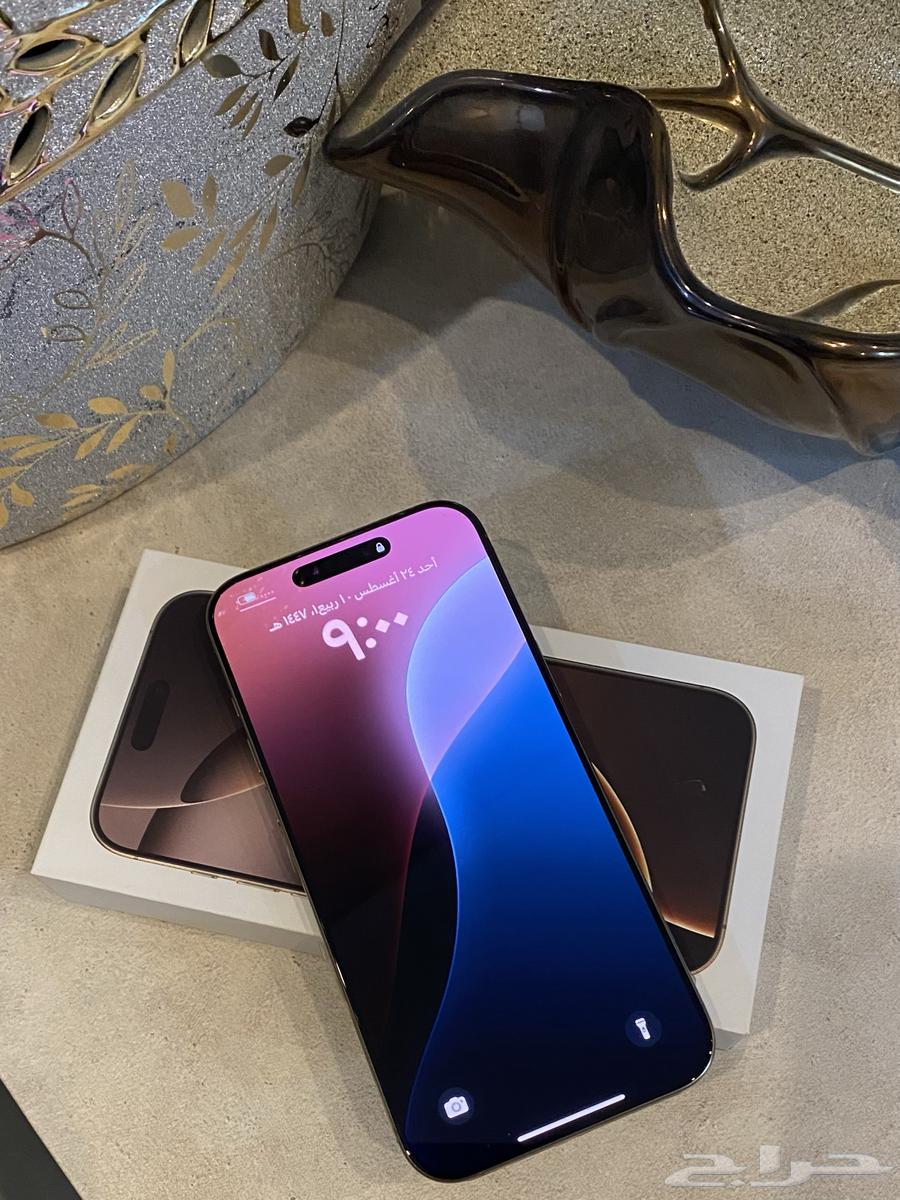 ايفون 16 برو ماكس 256 مثل الجديد64382418604930111