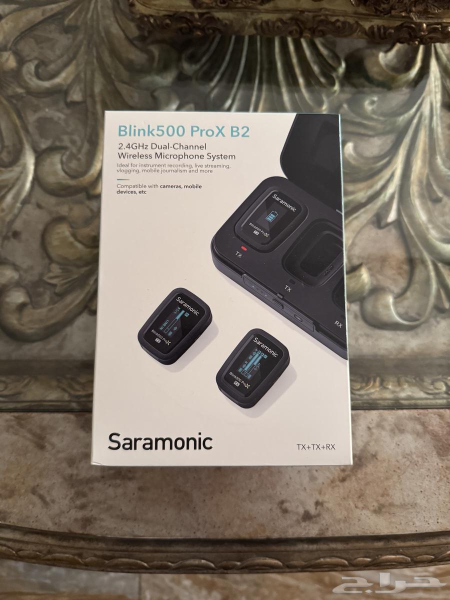 مايك Saramonic بحالة جديدة مع كامل ملحقاته64383164178690112