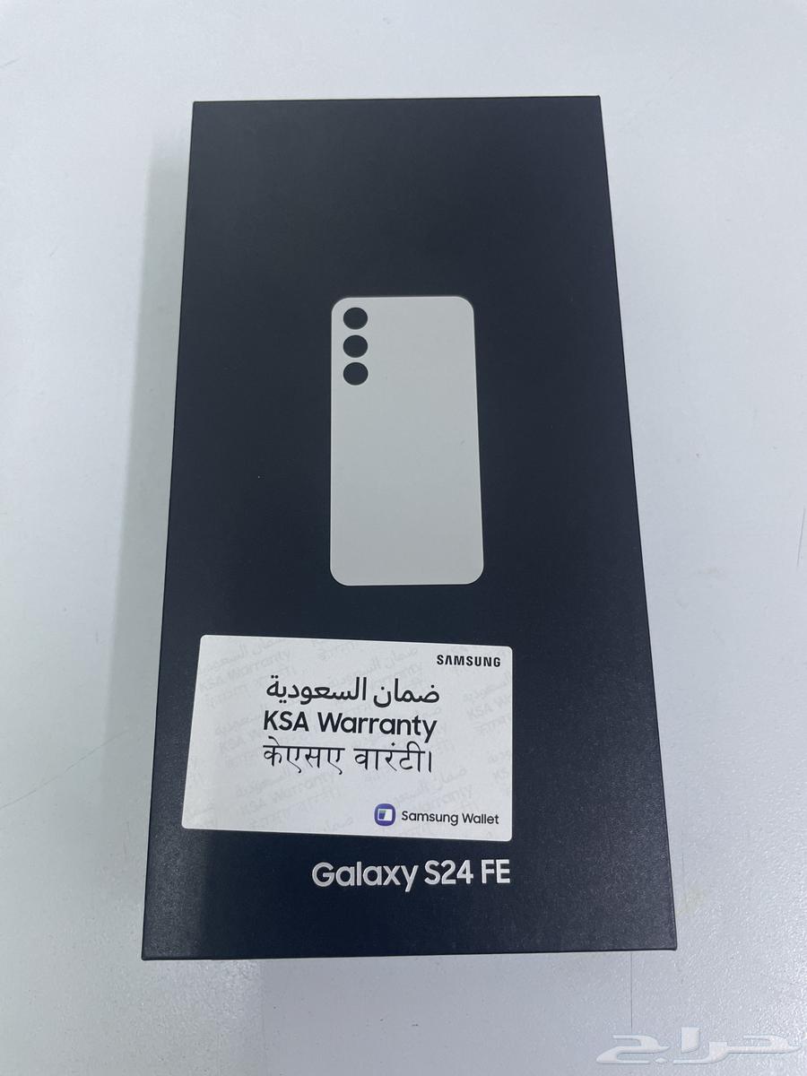 جوال سامسونج S24 FE جديد وبكرتونه64382652083715110